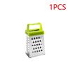Stainless Steel Mini Four-Sided Grater Planer Non-slip Handle Multifunctional Peel Cutter Fruit Ginger Garlic Grater Kitchen