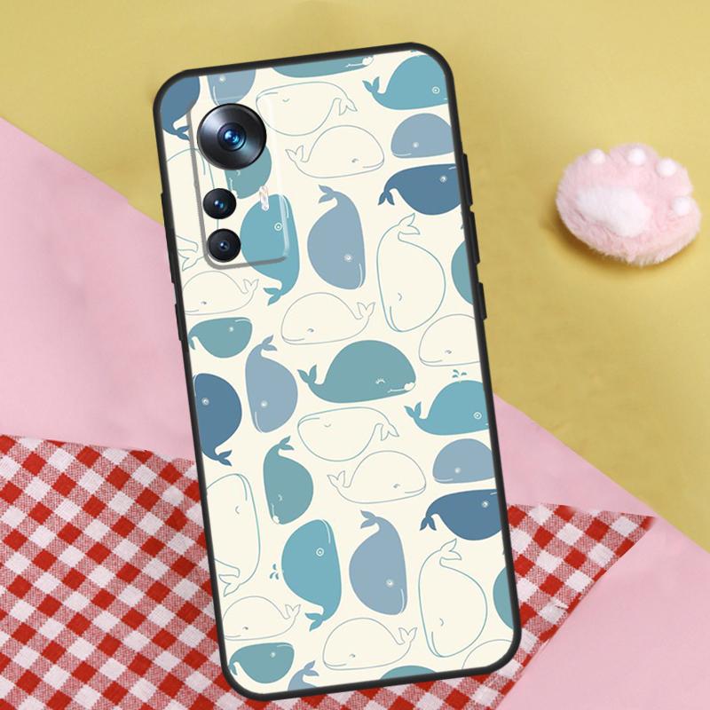 Baby Whale Case For Xiaomi 13T Pro 11T 12T 12 13 Lite 12X POCO X5 X3 Pro F4 X4 GT M5 M5s F3 F5 Cover
