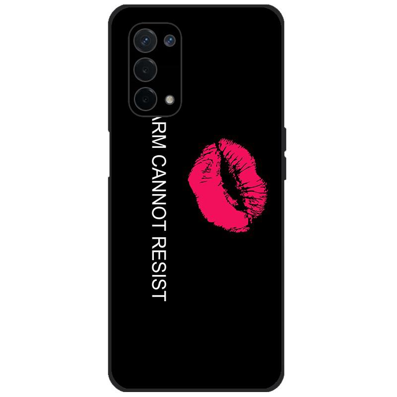 Phone Cases For Oppo A54 A74 A93 A93s 5G Case Silicone Soft TPU Protective Back Cover For Oppo A74 4G Case Cute Cat Bag Bumper