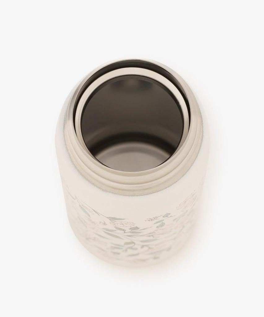 Afternoon Tea Living HS99 Flower Art Thermos Green One-Touch Bottle, 350ml,