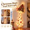 Warmweiße Lichter Weihnachtszauber Pfad Wandleuchte Beleuchtete Wanddekoration Haus Innen Dekoration