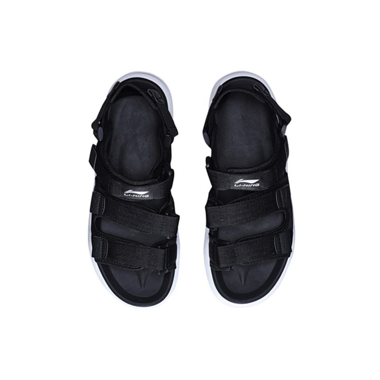 Li Ning Beach Sandals Men's Black AGUN012-4