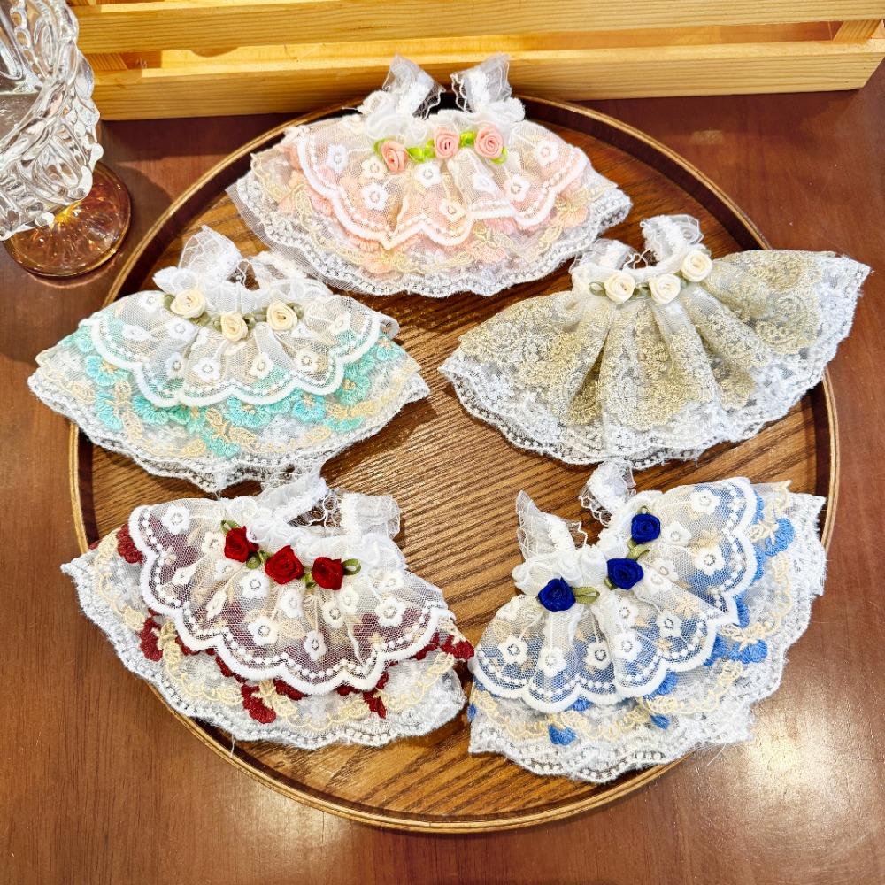 Pretty Princess Dress Lace Rose Dress Doll Accessories New 15-23cm Cotton Doll Clothes for Doll