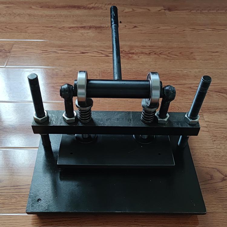 Manual Die Cutting & Stamping Press for Fabric and Leather