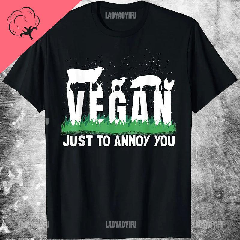 Veggie Art for Unisex Unisex Vegan Food Vegetables Themed Cotton TShirt Funny Casual Fashion Shortsleev Ropa Hombre Tops Tee