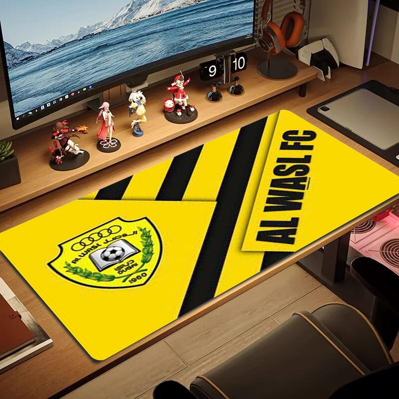 Al-Wasl F.C Color Mouse Pad Large Gaming Table Cushion Non-slip Laptop Tablet Big Mousepad XXL Mat Mini PC Playmat With Lock edge