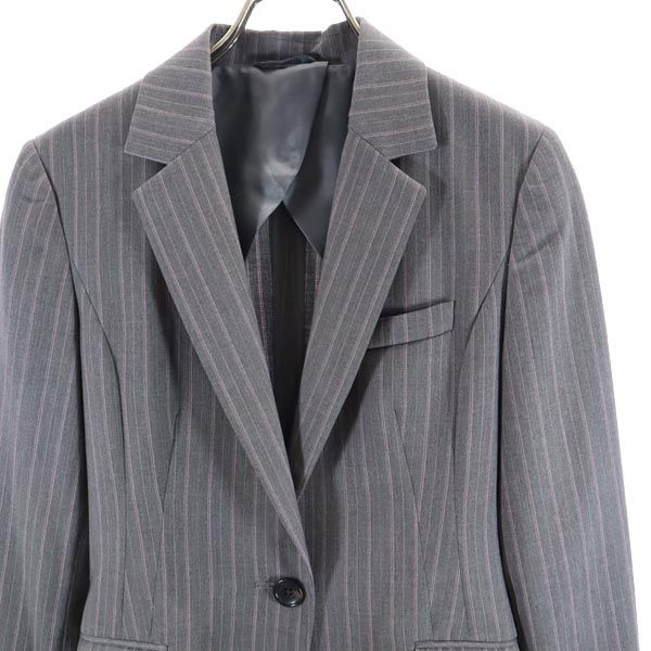 Green Label Relaxing Suit Setup 36 Gray X Pink UNITED ARROWS Women Used