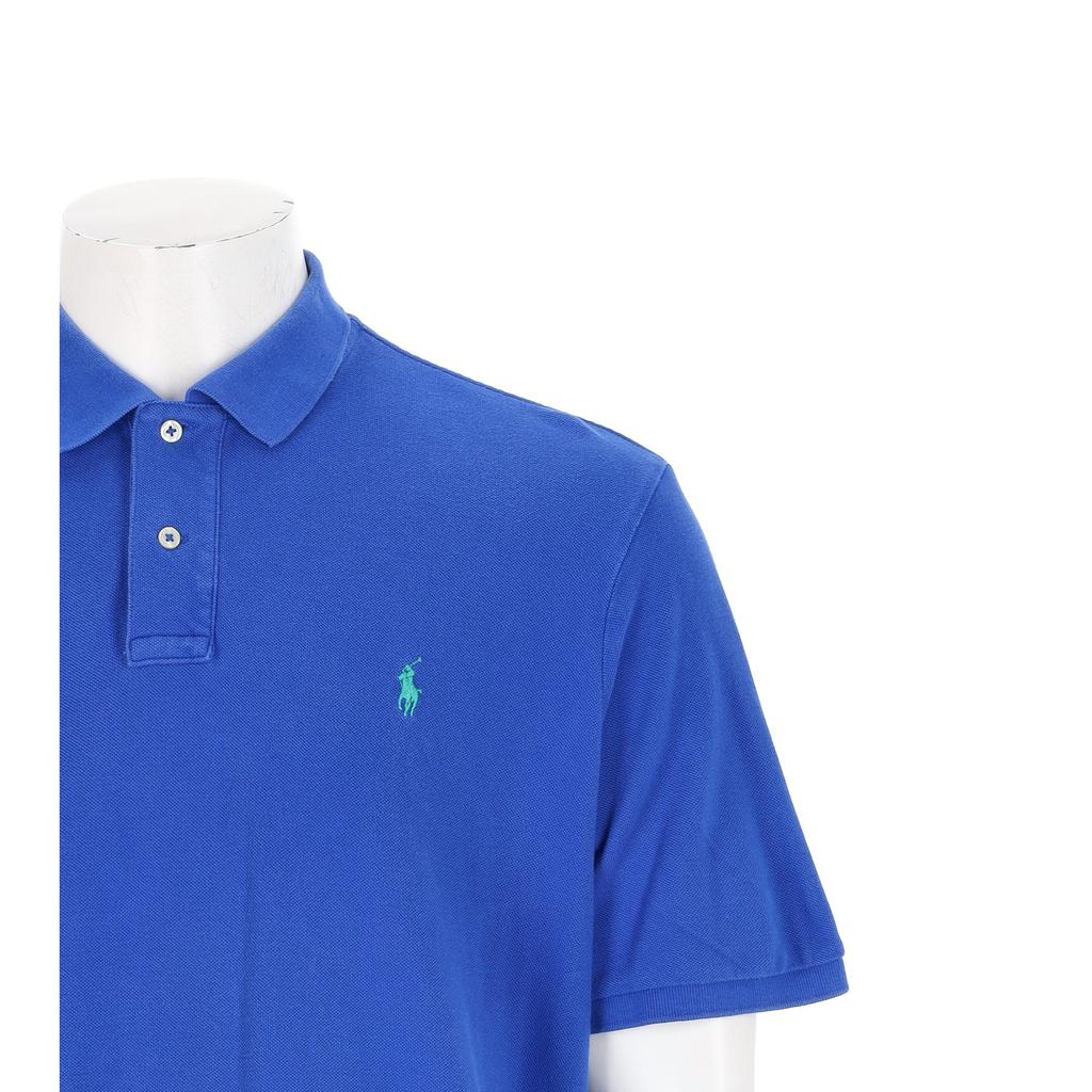 Seconde vie - Polo manches courtes Homme Bleu - Très bon état