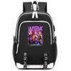 Anime KPOP Printed Backpack for Teenager Student Bookbag Schoolbag Women Large Capacity Waterproof Travel Bag Gift