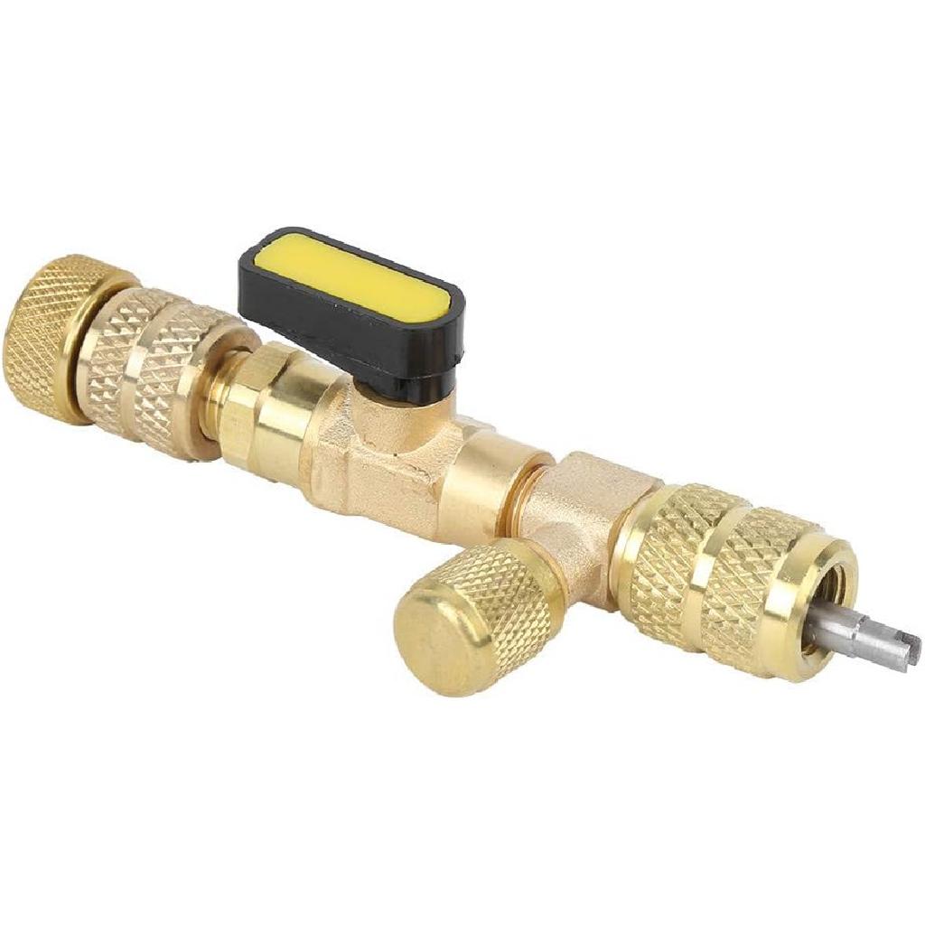 AC Valve Core Remover, Valve Core Remover Tool Kit, Efficient Valve Stem Removal, Suitable for Quick and Easy Spool Removal