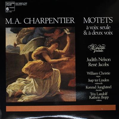 Disque Vinyle M.A. CHARPENTIER CONCERTO VOCALE   Motets  Voix Seule   Deux Voix HMC1149 HARMONIA MUNDI 1984 France Classique Occasion