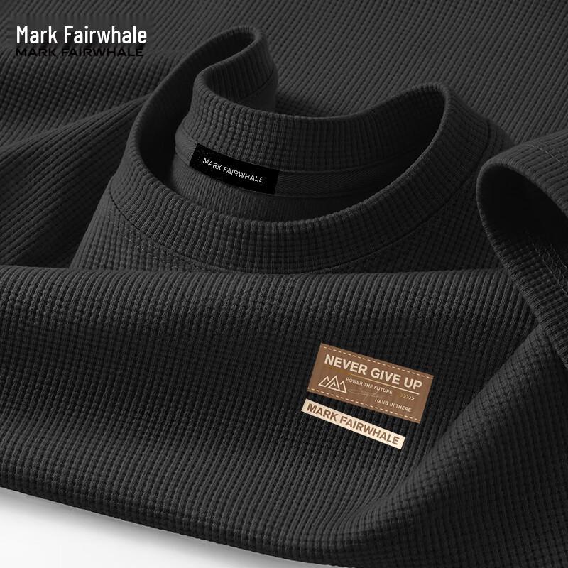 Mark Fairwhale Men s Waffle Knit Short Sleeve T-shirt 4XL
