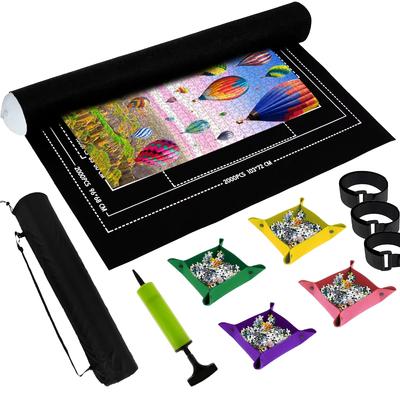 Puzzles Pad Felt Mat Up To 1500/2000/3000 Pieces Play Mat Blanket Puzzle Accessories Household Office Storage Supplies TMZ