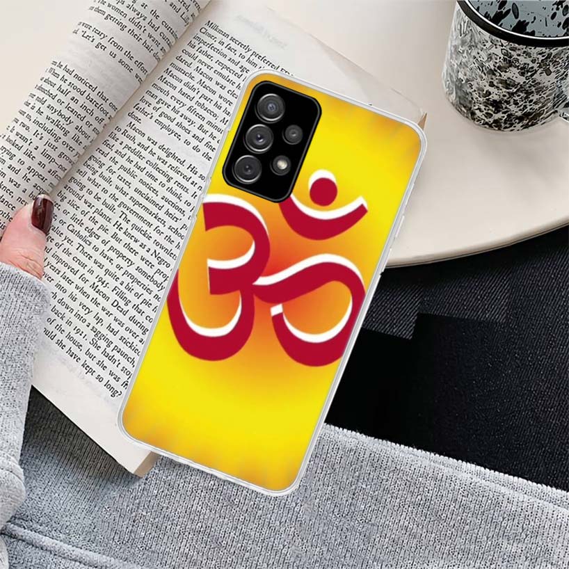 Aum Om Yoga Phone Case for Samsung Galaxy A17 A16 A15 A14 A13 A57 A56 A55 A54 A53 A37 A36 A35 A34 A33 A26 A25 A24 A23 Galaxy A16