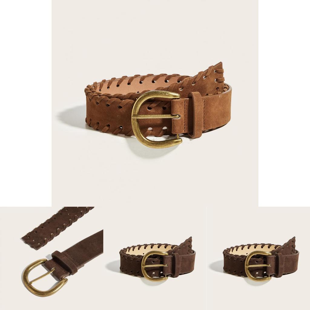 Retro Handmade Rope Belt For Women With Simple Style And Pin Closure Perfect For Fashion Outfits