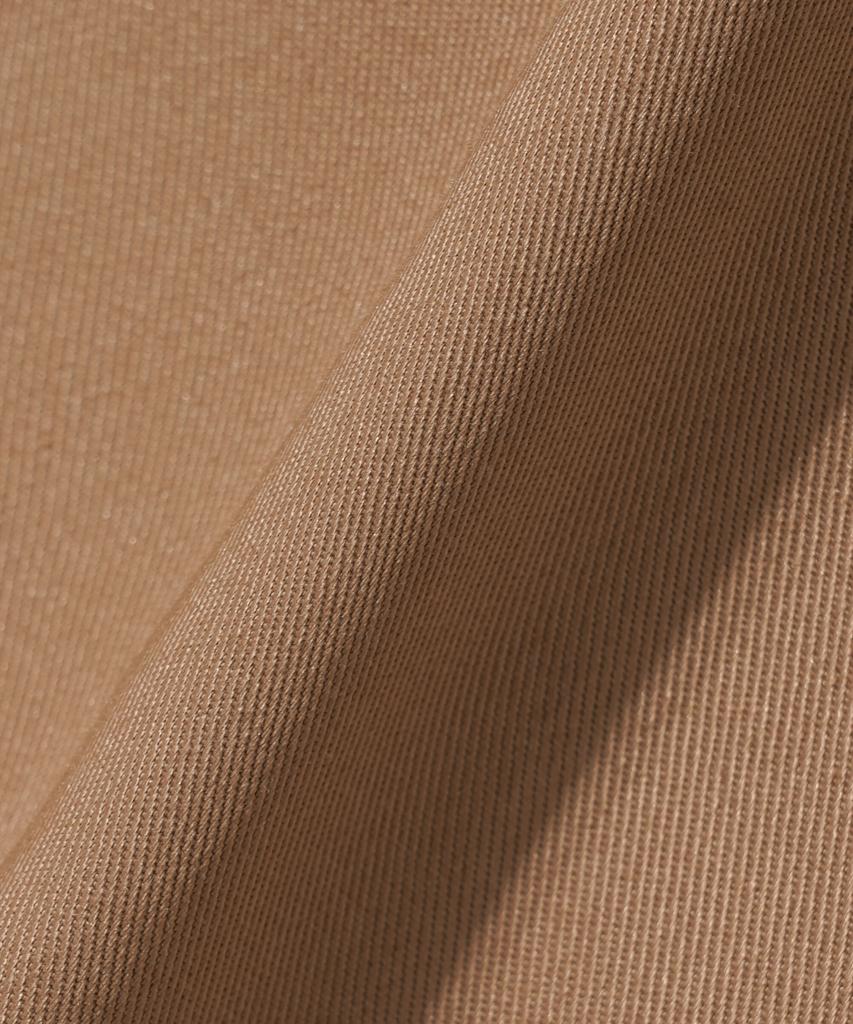 MANNERGRAM [Banset Japanese Imported Fabric] Single-Pleat High-Density Cotton Half Pants Beige