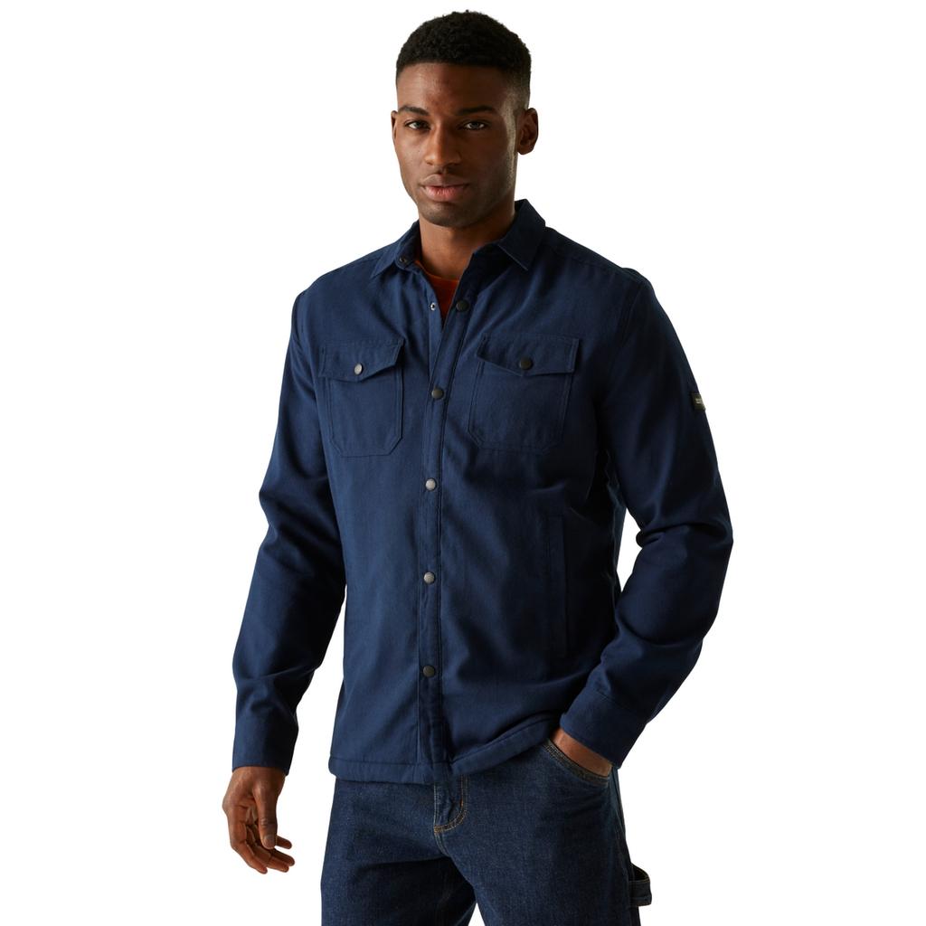 Regatta Mens Spennith Plain Shirt Jacket