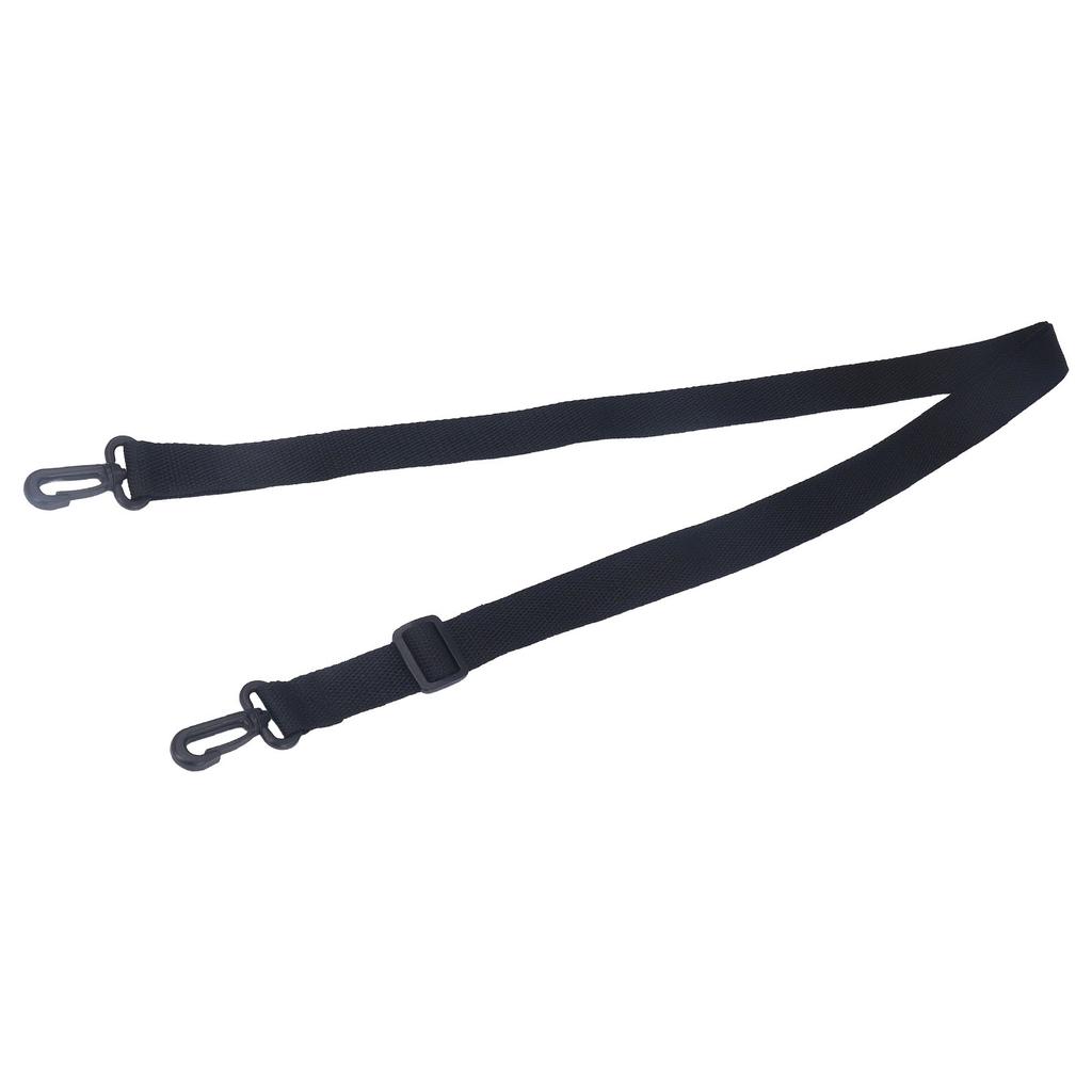 Adjustable Shoulder Strap Black Nylon Strap with Plastic Clips for Urine Drainage Catheter Bags