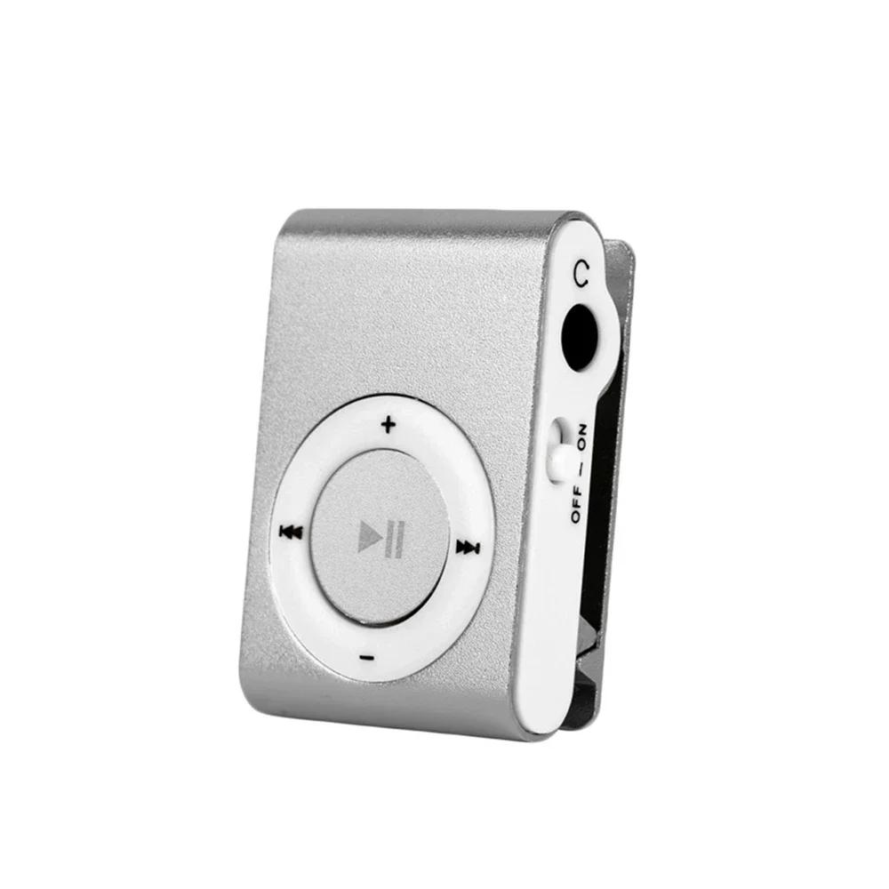 NEW Big promotion Mirror Portable MP3 player Mini Clip-type MP3 Player sport mp3 music player walkman