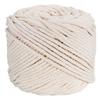 Macramé Coton Corde 4mmx100m Naturel Beige Torsadée DIY Maison Decoration