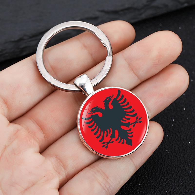 

European Cup & World Cup National Flag Keychain Ornaments