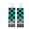 Japanese Style Demon Slayer Mutsuki Haya Female Demon Earrings