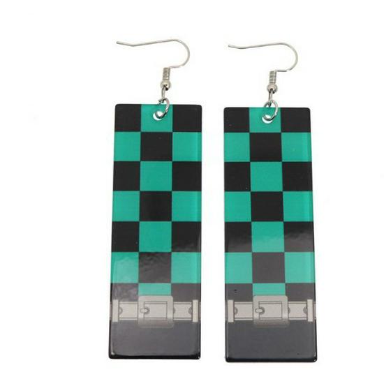 Japanese Style Demon Slayer Mutsuki Haya Female Demon Earrings