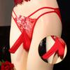 Men Sissy Pouch Panties Sheer Mesh Sheath Bullet Separation Briefs See Through Underpants Floral Embroidery Transparent Briefs