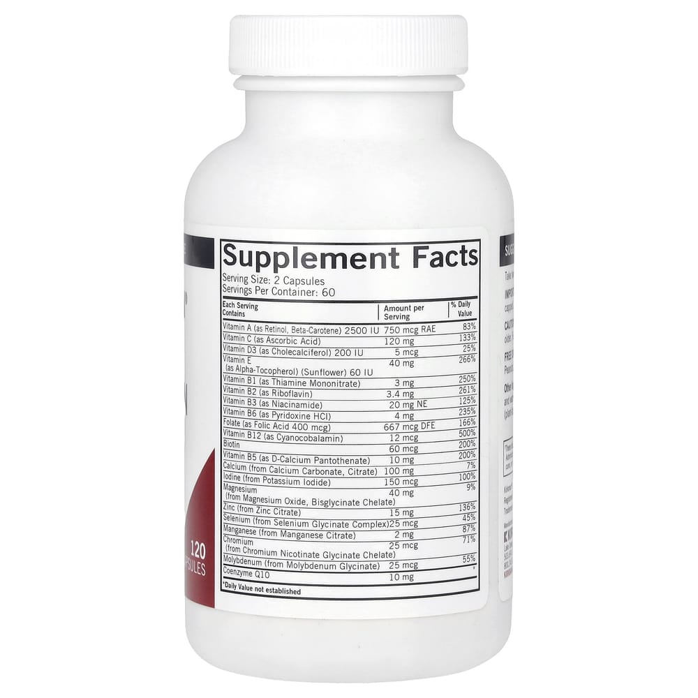 iHerb Kirkman Labs Children's Multi-Vitamin/Mineral Capsules 120 Count