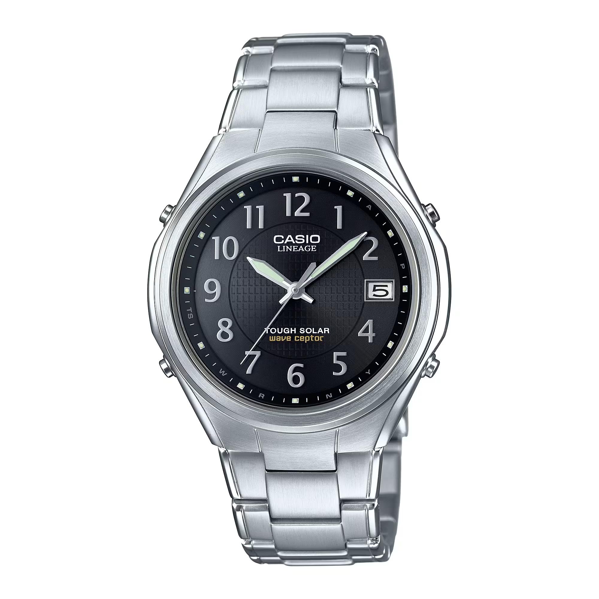 Lineage Solar Watch Silver [Casio] Radio-Controlled LIW-120DEJ-1A2JF Men s чёрный
