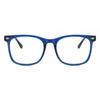 Full Rim Square Frosted Blue Smartbuy Collection Cest Cp112d Fashion Unisex Eyeglasses