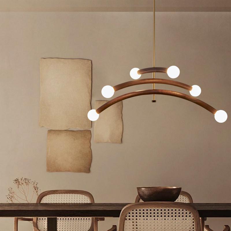 Minimalist Japanese-Style Pendant Light for Dining, B&B, Tea Room, or Bar Counter