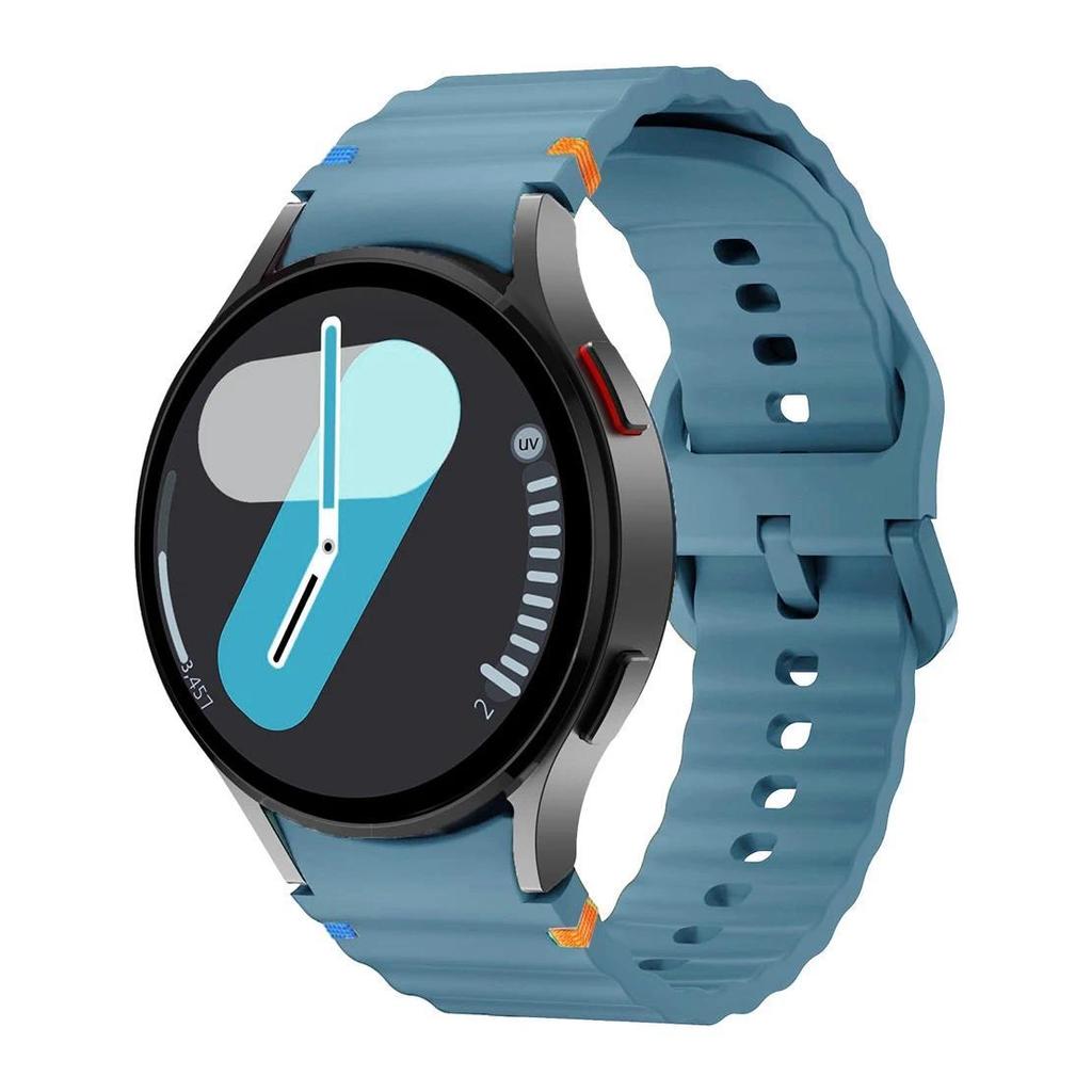 Original Band for Samsung Galaxy Watch 7 6 5 4 44mm 40mm/FE/Pro/classic Silicone Sport Belt Bracelet Correa Galaxy Watch 7 Strap