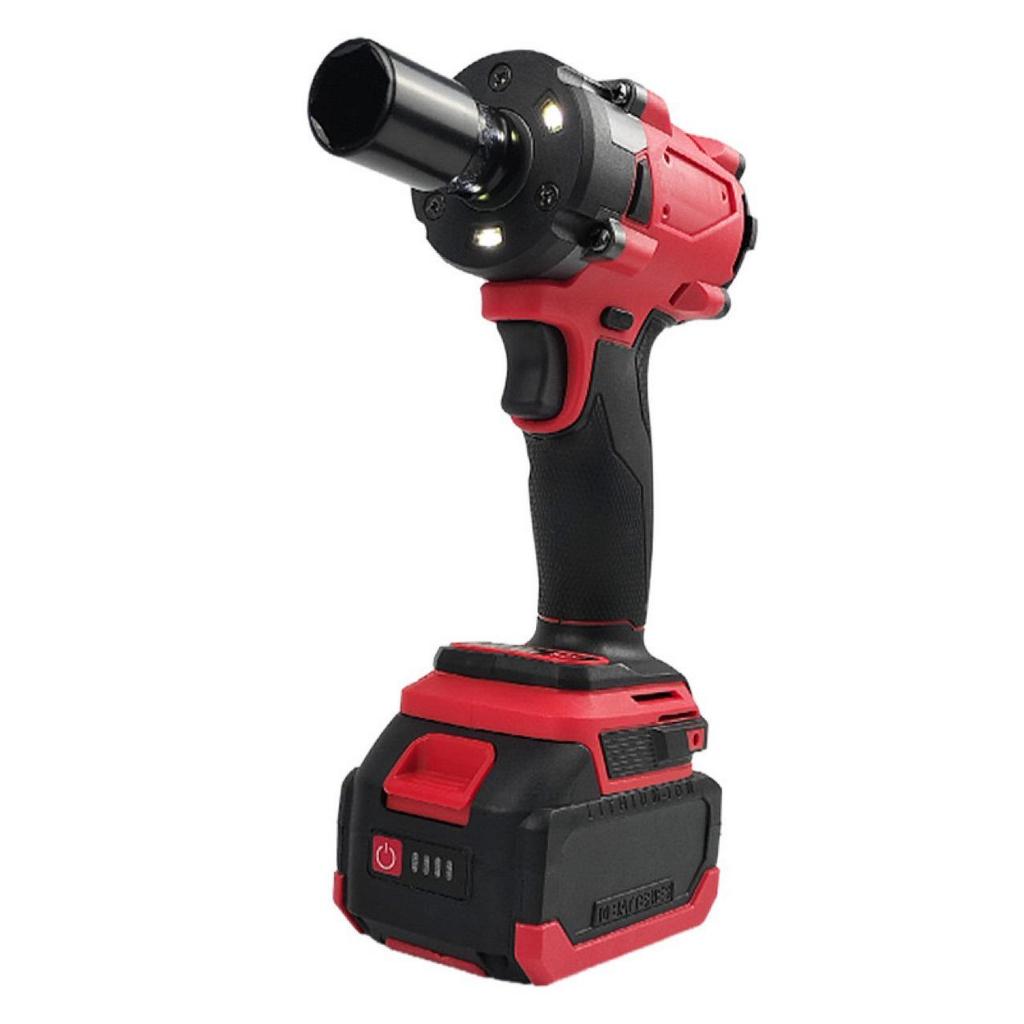 Milwaukee Brushless Electric Impact Wrench with Lithium Battery - New Model Charging Wrench for Cars