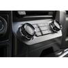 6X Black Air Conditioner Switch Trailer 4WD VOL Knob Trim for 16+ Ford F150 XLT