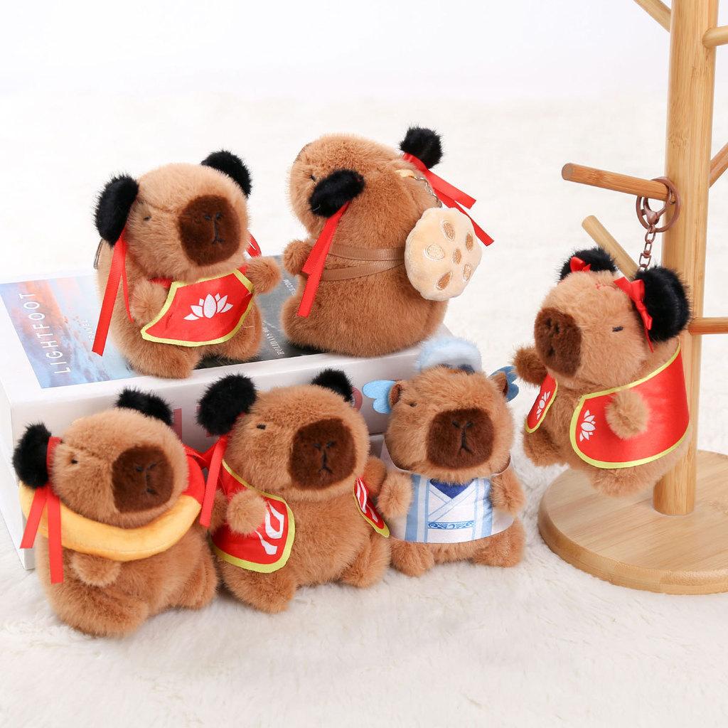 Fire Tortoise Plush Doll Keyring With Short Plush Material For Kids Gift And Accessories