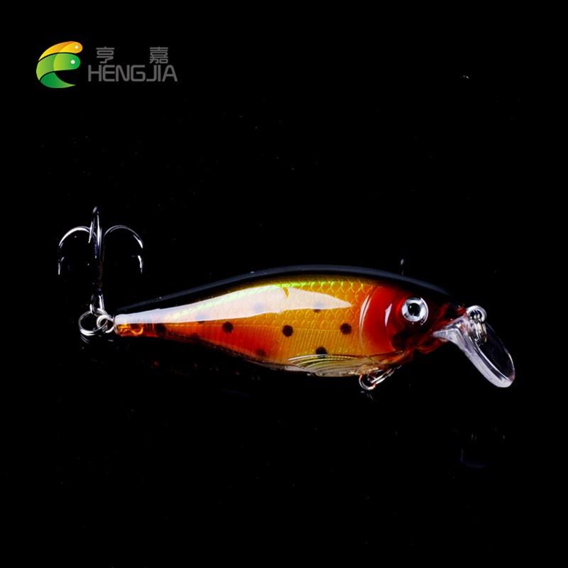 HENGJIA 3.3''/8.5cm Crankbait Sladkovodní Nástrahy na Štiku Pstruha Nářadí 3ks Hloubka 1-2m