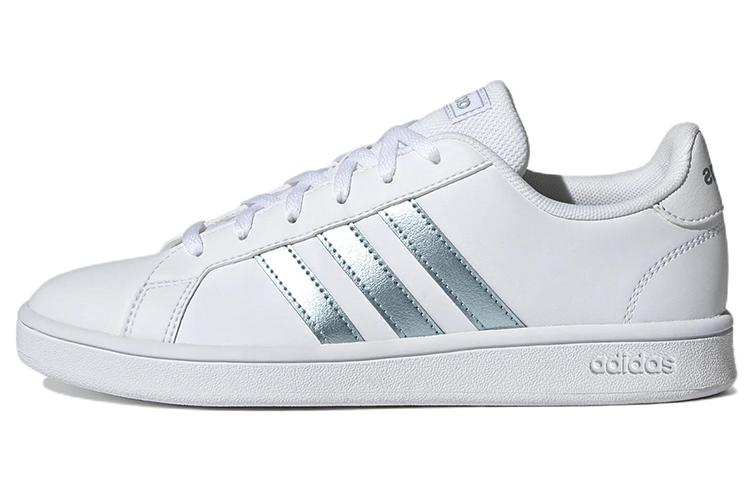 Adidas Wmns Grand Court Base  White Vision Metallic  Women s GZ8164 36