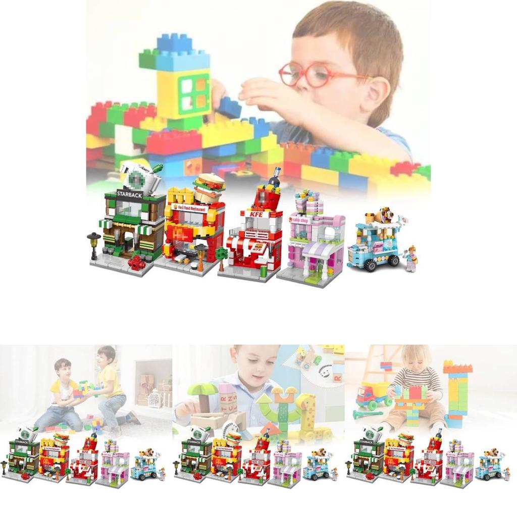 Creative And Colorfulcompatiblekids Educational Building House Toy