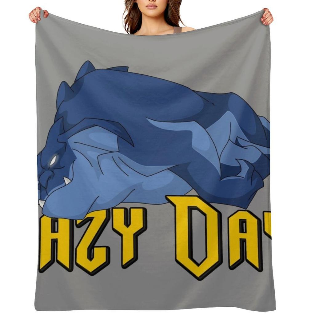 Lazy Days Throw Blanket Hairys Blankets For Bed Bed linens Multi-Purpose Blankets