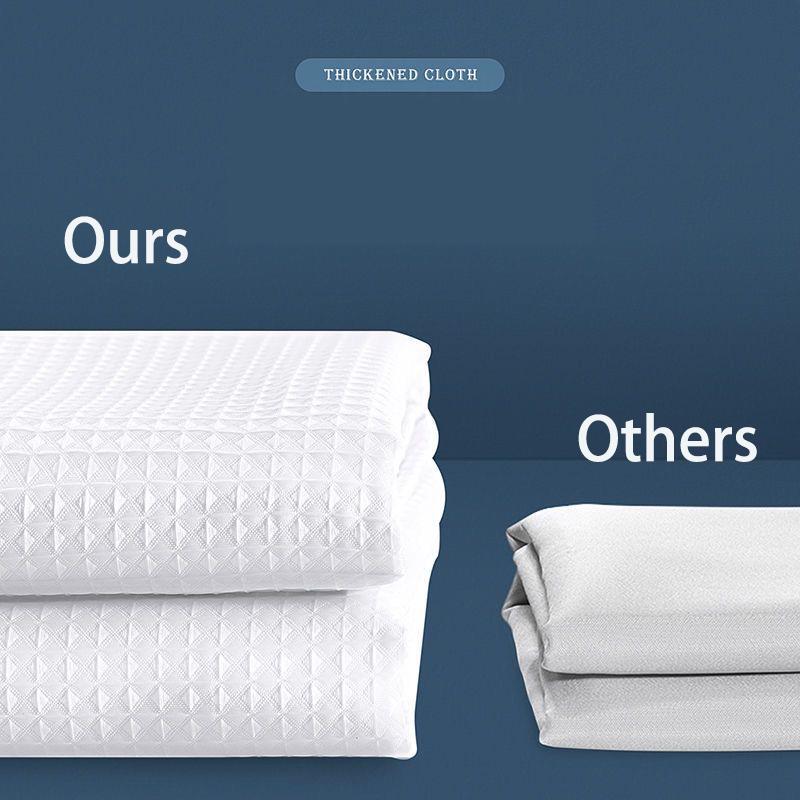 Perdele de duș Waffle, Perdele de duș din stofă pentru baie, Perdele lungi pentru căzi de baie Perdele de duș pentru baie