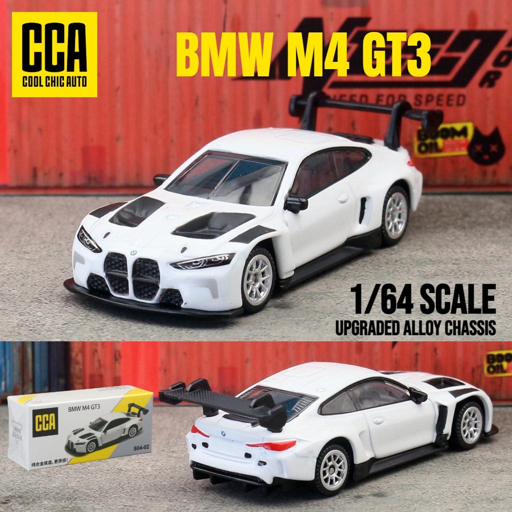 ACD1 1/64 BMW M4 GT3 Toy Car Model CCA MSZ 1:64 Diecast Vehicle Miniature Free Wheels Collection Suitable for Hot Wheels Gift Kid
