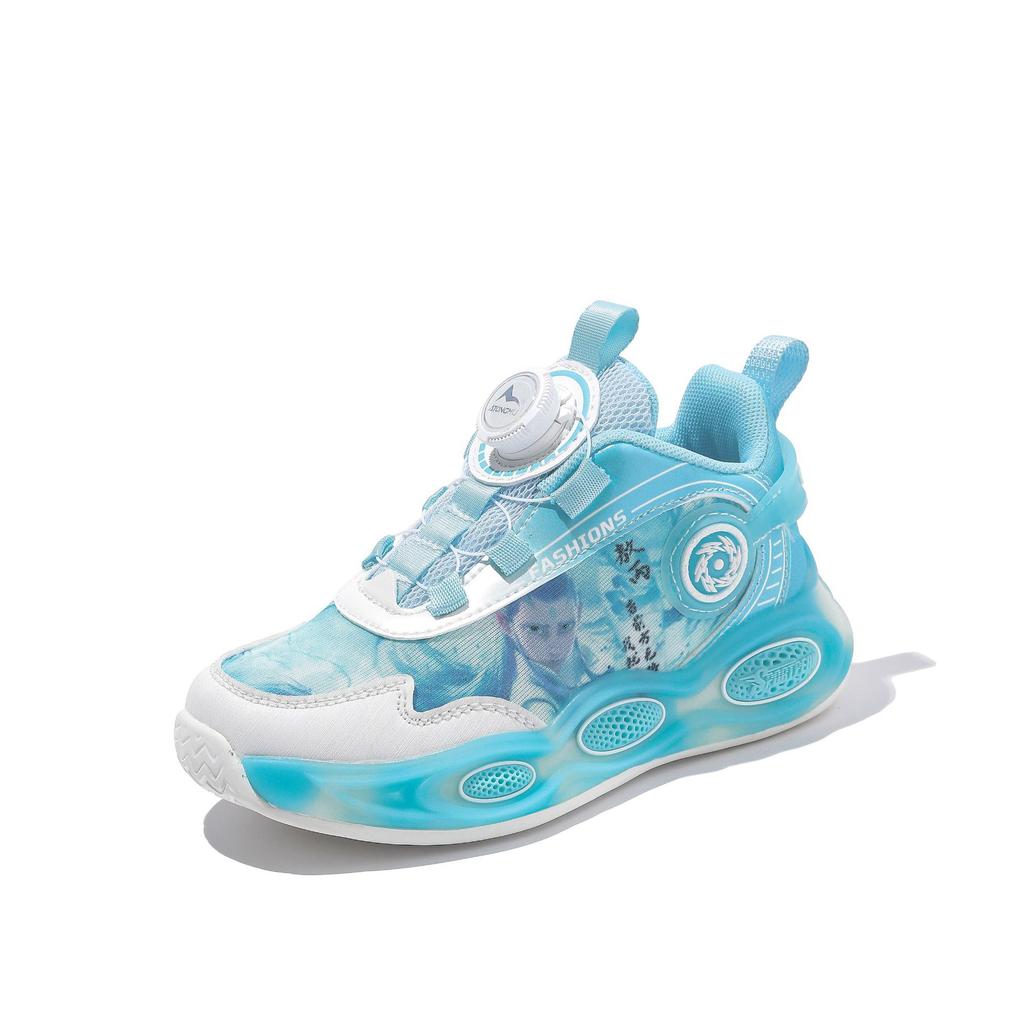 Astro Boy Nezha Aobing Boys 2025 New Summer Shock Absorption Training Running Shoes Breathable Sports Basketball Shoes