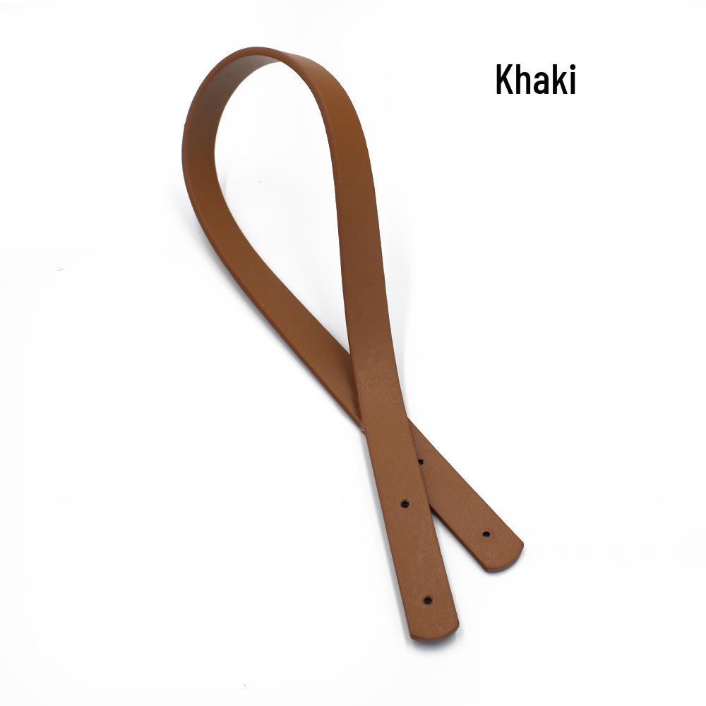 1,8 cm breiter PU-Nieten-Schultergurt für Taschen, 60 cm langer Handgurt aus Leder