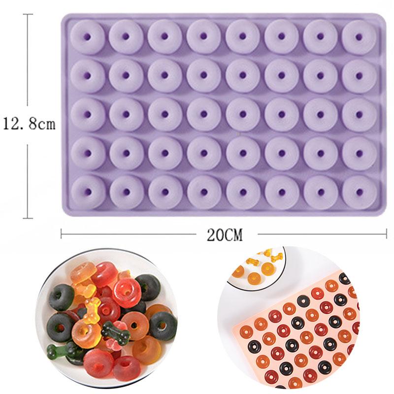 

Пористая силиконовая форма для пончиков, помадка, фруктовые конфеты, бисквит, желе, набор для выпечки, клубника, шоколадный торт, форма для льда, подарки