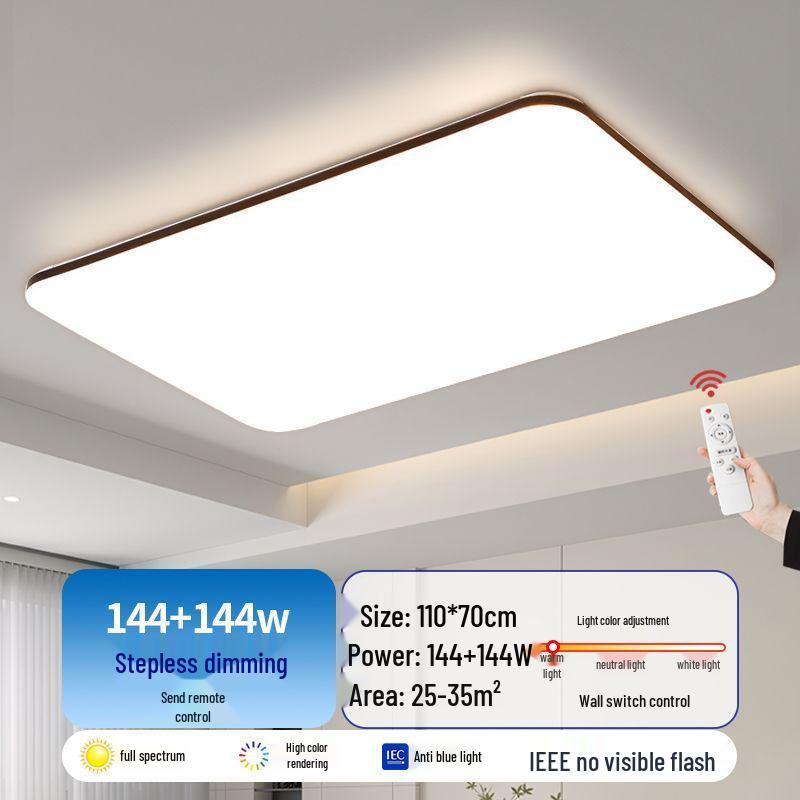 2025 Modern Minimalist LED Ceiling Light for Living Room, Bedroom, Study & Balcony - Super Bright