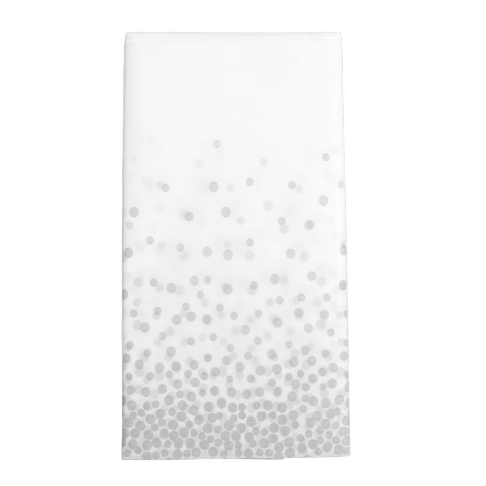 3pcs Dot Plastic Tablecloth Waterproof Rectangular Tablecloth Disposable Tablecloth For Picnics