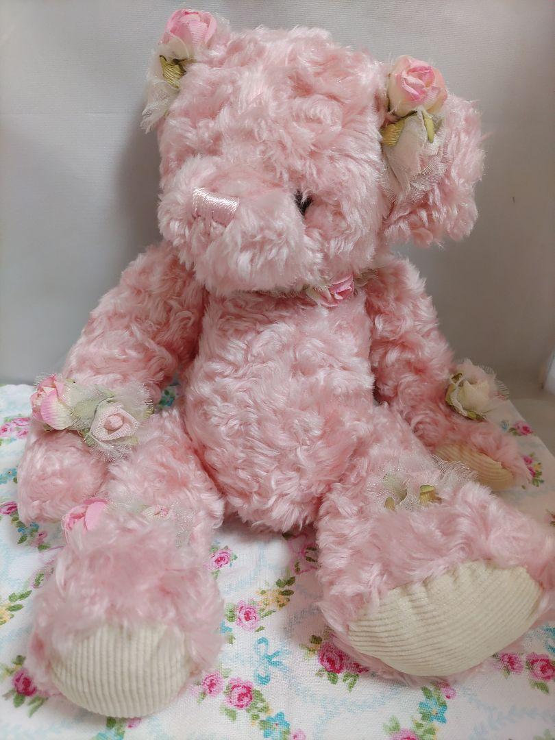 

[USED] Teddy bear pink bear stuffed toy