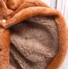 Coffee Fleece Dog Hoodie Autumn Winter Pet Chihuahua Clothes S XXL Small Medium Puppy Animal Hallooween Suit Shih Tzu Poodle