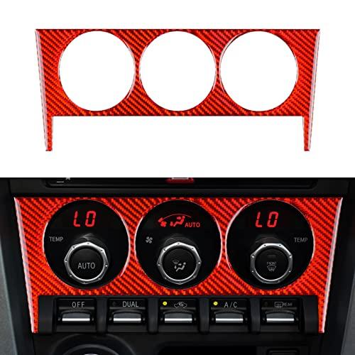 

AIRSPEED Subaru BRZ ZC6 Toyota 86 ZN6 Эксклюзивная накладка на панель управления кондиционером из углеродного волокна, аксессуар для украшения интерьера автомобиля, изготовленный специально для данной модели